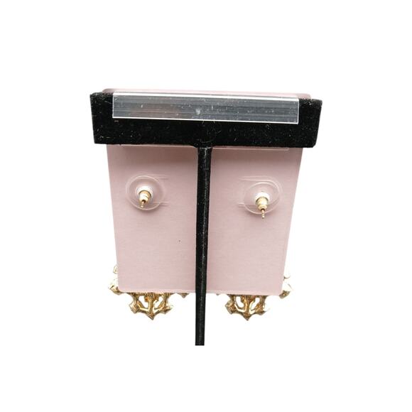 Rachel Parcell Rainbow Crystal Statement Earrings NWT - Picture 3 of 5